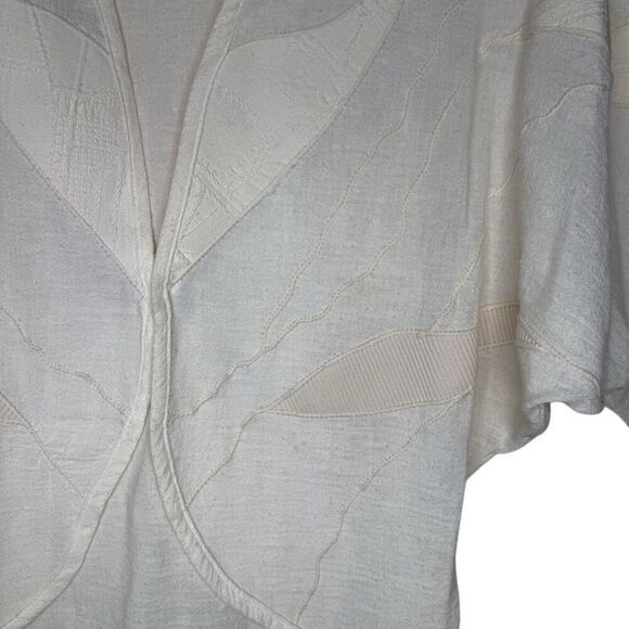 Vintage Sissies X Pierre Lamonte Ivory 2 Pc. Jacket & Skirt Set Sz S Classic - Picture 4 of 14